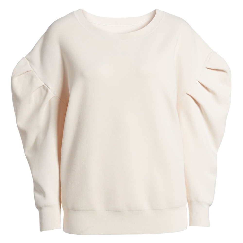 NWOT Trouve Puff Pink sweater